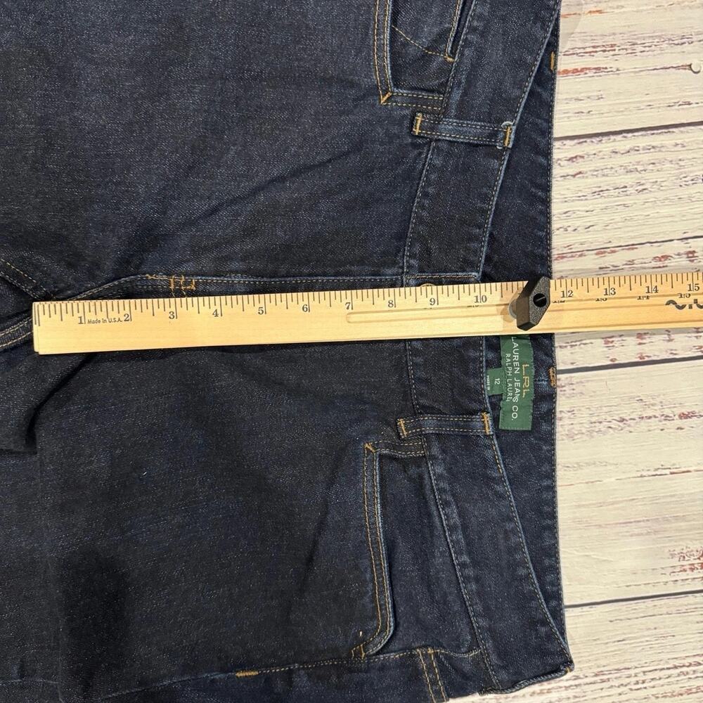 Lauren Jeans Co Nolita Bootcut Jeans Women 12 Dark Wash - Picture 5 of 6